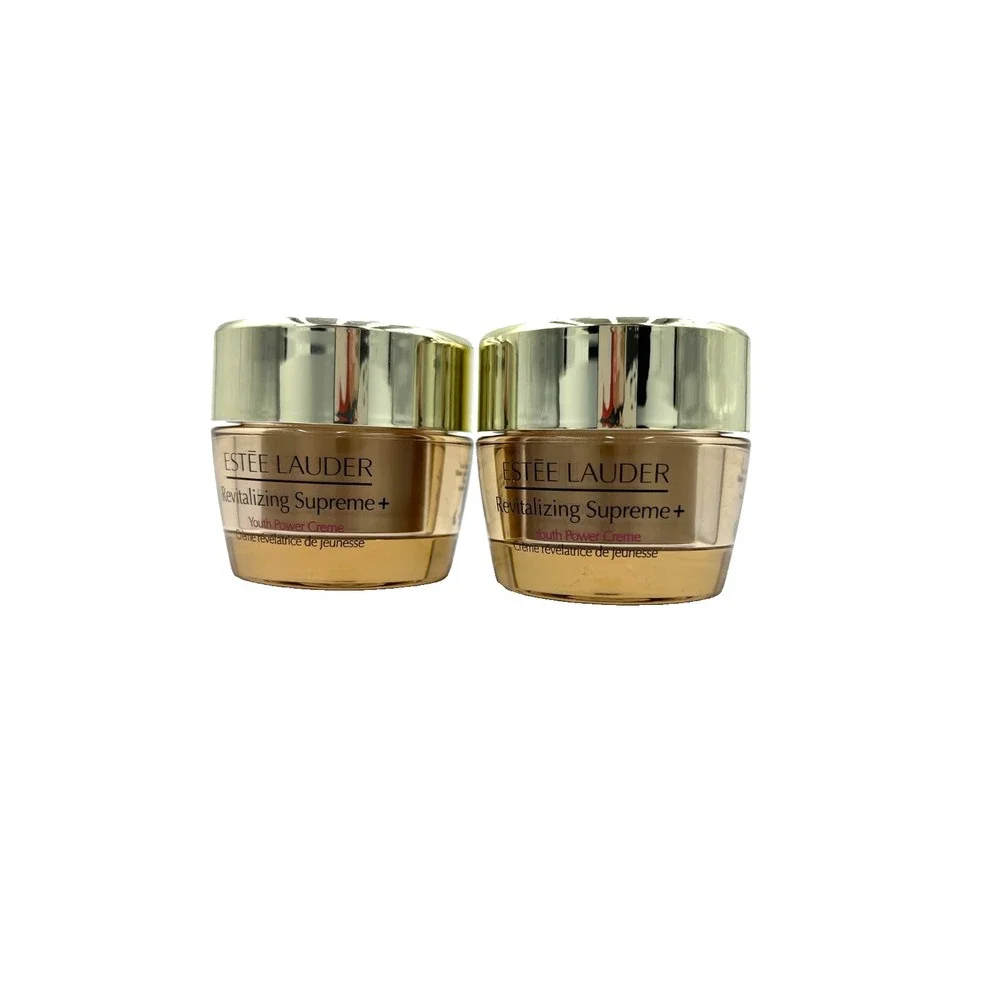 Estee Lauder Revitalizing Supreme+ Youth Power‎ Creme 0.5 oz / 15 ml Set of 2